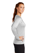 Load image into Gallery viewer, Sport Tek  Ladies Long Sleeve Rashguard Tee