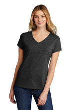 Load image into Gallery viewer, Port &amp; Company Ladies Tri-Blend V-Neck Tee S01