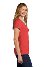 Load image into Gallery viewer, Port &amp; Company  Ladies Tri-Blend V-Neck Tee