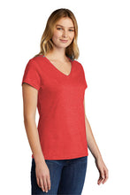 Load image into Gallery viewer, Port &amp; Company  Ladies Tri-Blend VNeck Tee
