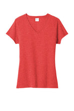 Load image into Gallery viewer, Port &amp; Company  Ladies Tri-Blend VNeck Tee
