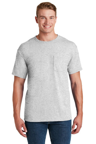 JERZEES Dri-Power 50/50 Cotton-Poly Pocket T-Shirt