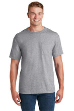 Load image into Gallery viewer, JERZEES Dri-Power 50/50 Cotton-Poly Pocket T-Shirt