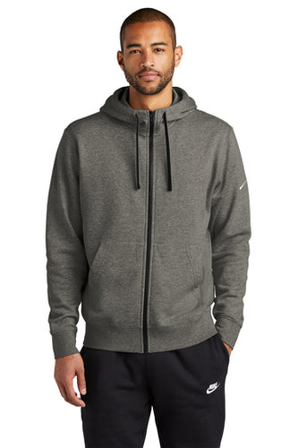 Nike Club Fleece Sleeve Swoosh Full-Zip Hoodie