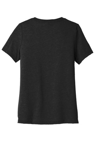 BELLA+CANVAS® Women’s Relaxed Heather CVC V-Neck Tee BC6405CVC
