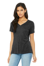 Load image into Gallery viewer, BELLA+CANVAS® Women’s Relaxed Triblend V-Neck Tee BC6415