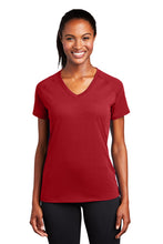 Load image into Gallery viewer, Sport-Tek Ladies Ultimate Performance V Neck