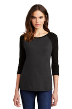 Load image into Gallery viewer, District  Women’s Perfect Tri  3/4 Sleeve Raglan