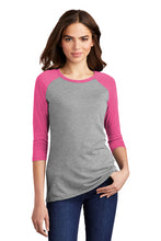 Load image into Gallery viewer, District  Women’s Perfect Tri  3/4 Sleeve Raglan