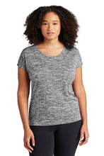 Load image into Gallery viewer, Sport Tek Ladies PosiCharge Electric Heather Sporty Tee