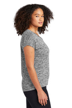 Load image into Gallery viewer, Sport Tek Ladies PosiCharge Electric Heather Sporty Tee