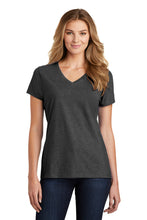 Load image into Gallery viewer, Port &amp; Company  Ladies Fan Favorite Blend V-Neck Tee