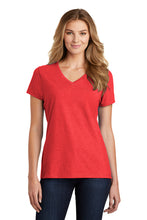 Load image into Gallery viewer, Port &amp; Company  Ladies Fan Favorite Blend V-Neck Tee