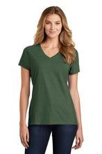 Load image into Gallery viewer, Port &amp; Company  Ladies Fan Favorite Blend V-Neck Tee