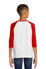 Load image into Gallery viewer, Gildan  Heavy Cotton  Youth 3/4-Sleeve Raglan T-Shirt